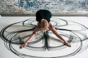 Рисунки телом художницы Хизер Хансен (Heather Hansen)