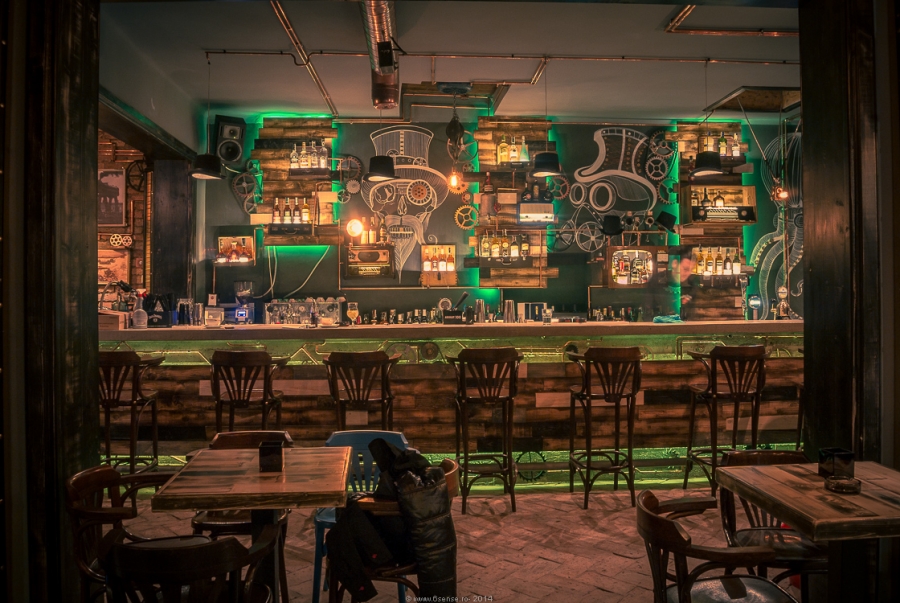 Joben Bistro - фантастический бар в стиле стимпанк в Румынии